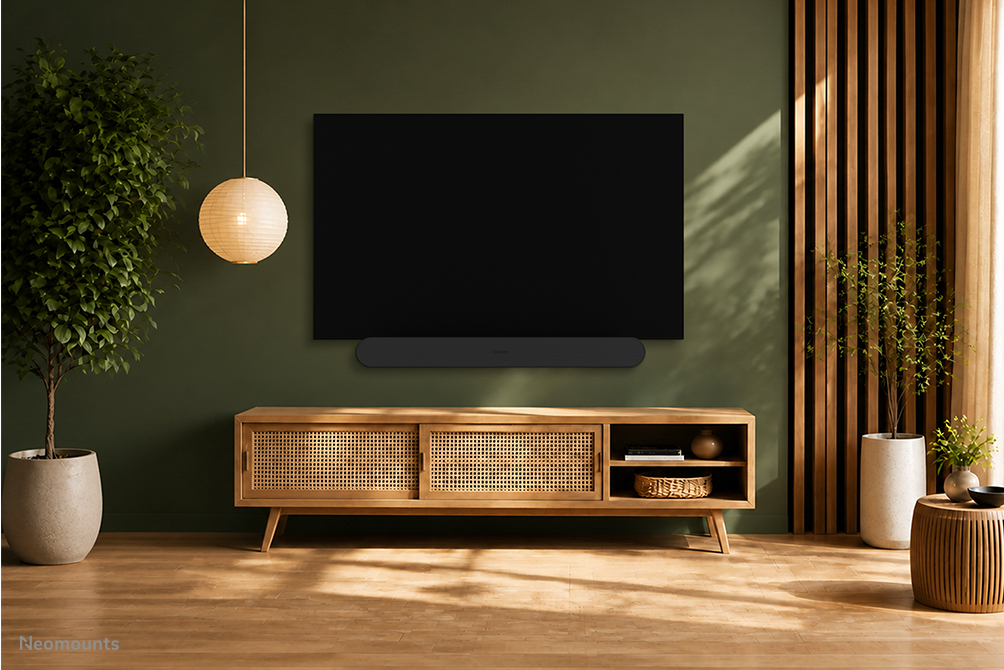 Neomounts AV35-724BL1 TV mount for Sonos Ray - easy installation - black